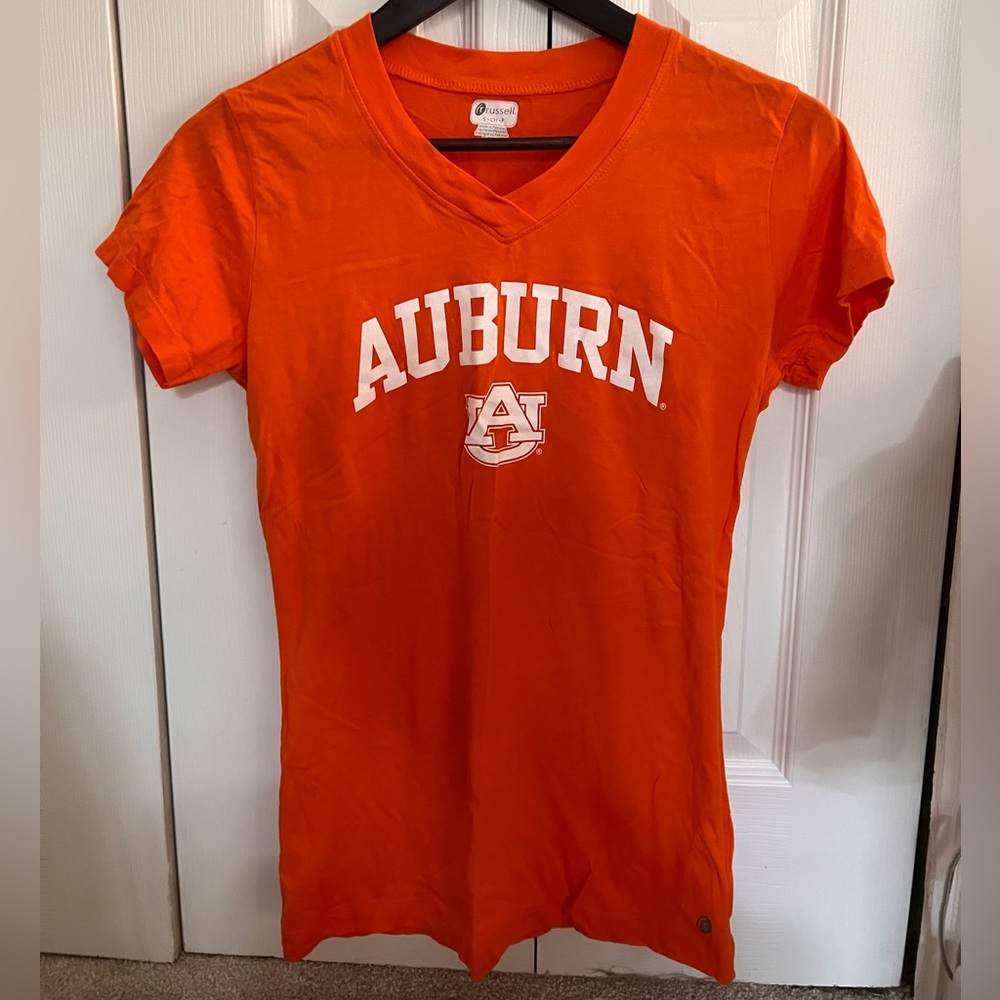 Orange Auburn University Shirt